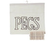 CLOTHES PEGS BAG