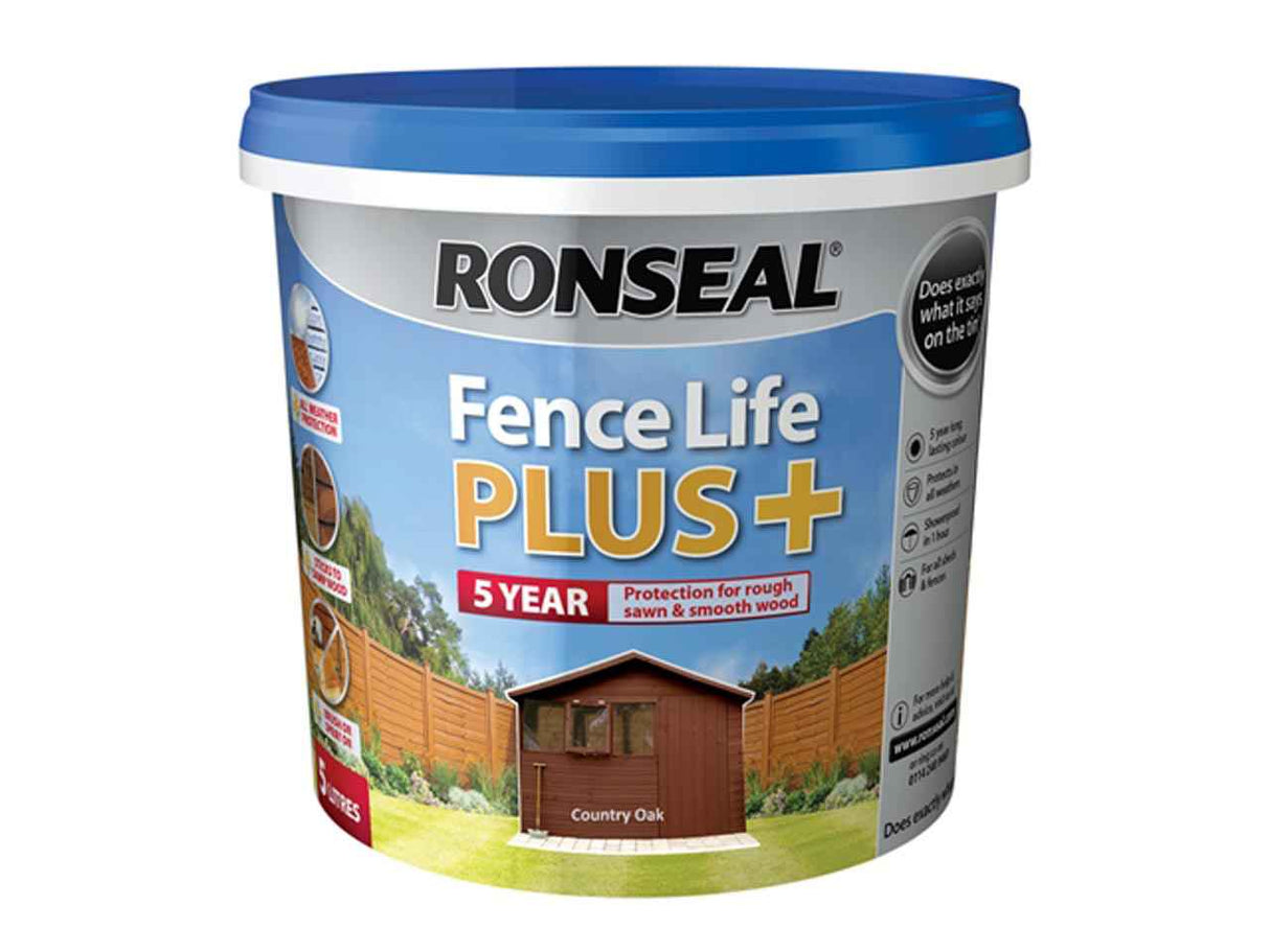 RONSEAL FENCE LIFE PLUS 5LTR