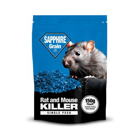 RAT & MICE SAPPHIRE GRAIN 6 X 25G SACHETS