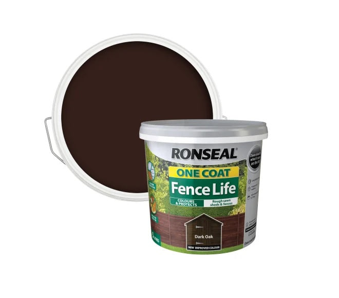 RONSEAL FENCE LIFE ONE COAT 12LTR