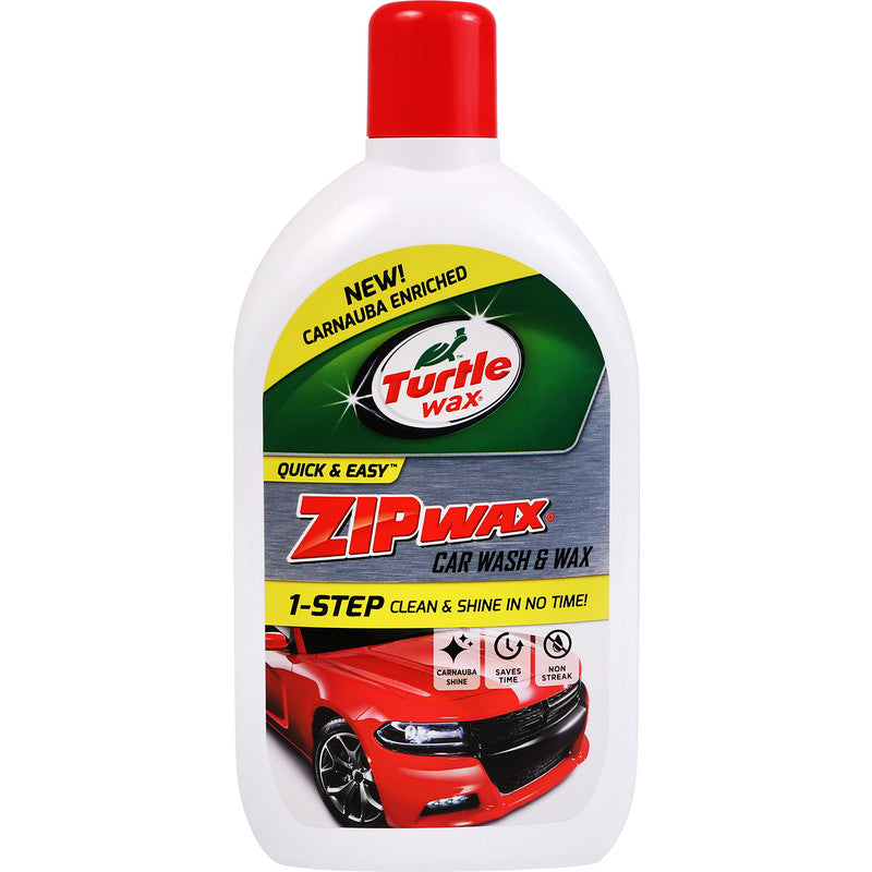 TURTLE WAX ZIP WAX CAR WASH & WAX